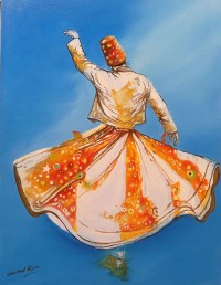 Naushad Alam, 18 x 24 Inch, Oil on Canvas, Figurative Painting, AC-NAL-206
